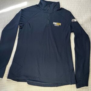 The North Face Women's Dark Blue Quarter-Zip Sweatshirt